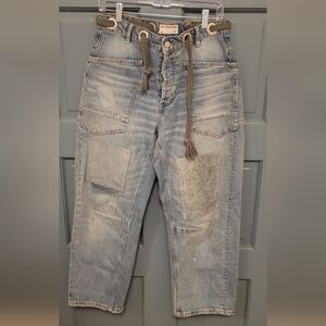 We The Free- Free People Moxie Barrels- Truest Blue- Size 26